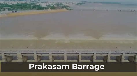 70 Crest Gates Of Prakasam Barrage Lifted To Discharge Surplus Flood