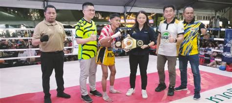 Three Muay Thai athletes from Perak defeated challengers from Thailand ...