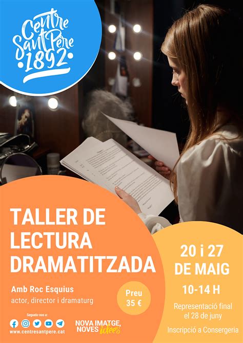 Taller De Lectura Dramatitzada Amb Roc Esquius