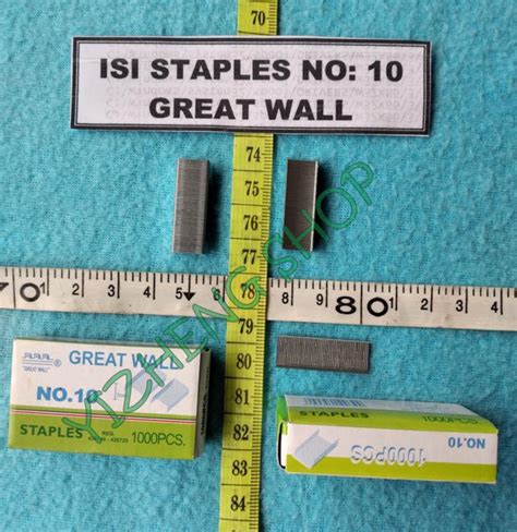 Jual Isi Staples Great Wall No Di Lapak Ihdina Ariqoh Bukalapak