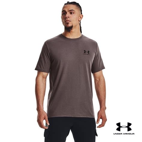 Under Armour Men S Sportstyle Left Chest Short Sleeve Shirt Shopee