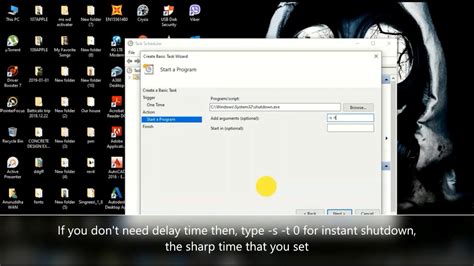 How To Set A Shutdown Timer On Windows Youtube