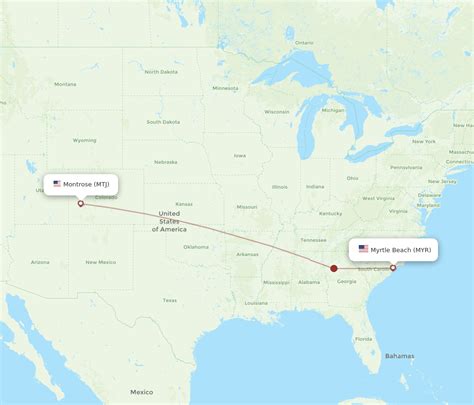 Flights From Myrtle Beach To Montrose Myr To Mtj Flight Routes