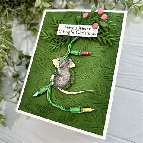 More House-Mouse Christmas Card Ideas! - Spellbinders Blog