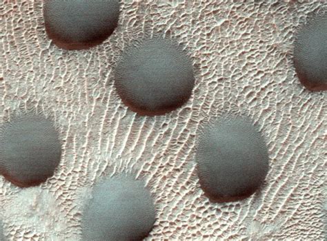 Strange Circular Sand Dunes Discovered On Mars By Nasa Spacecraft