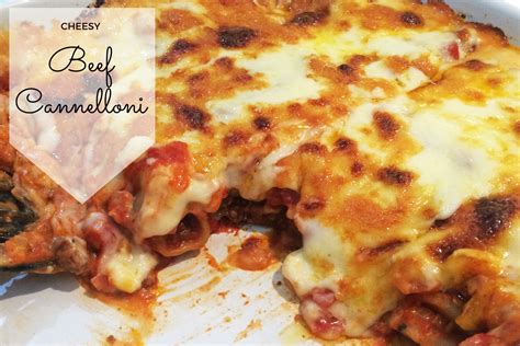 beef cannelloni recipe with white sauce