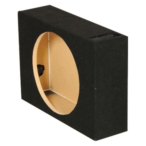 QPower - 12" Shallow Mount Vented Subwoofer Box | eBay