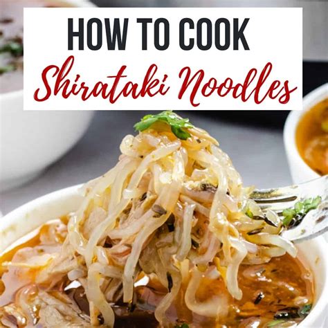 How To Cook Shirataki Noodles Low Carb Africa