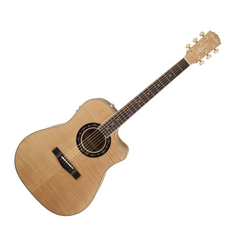 Fender T Bucket 400CE V2 Natural Flame Maple Acoustic Electric Guitar