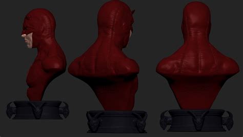 Classic Daredevil Bust 3d Model 3d Printable Cgtrader