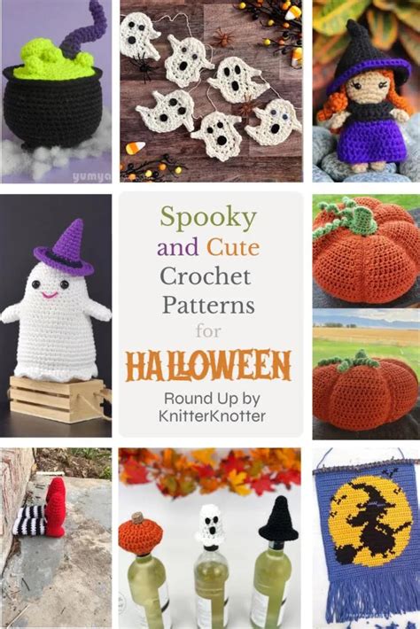 Spooky, Cute and Free Halloween Crochet Patterns - KnitterKnotter