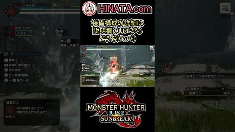 矢が一本313 ほーー？？？【モンハンライズサンブレイク Mhr Sb】 Shorts 弓 モンハン サンブレイク ゲーム情報【まとめ動画】