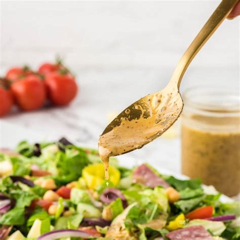 Best Homemade Zesty Italian Salad Dressing Recipe The Fresh Cooky