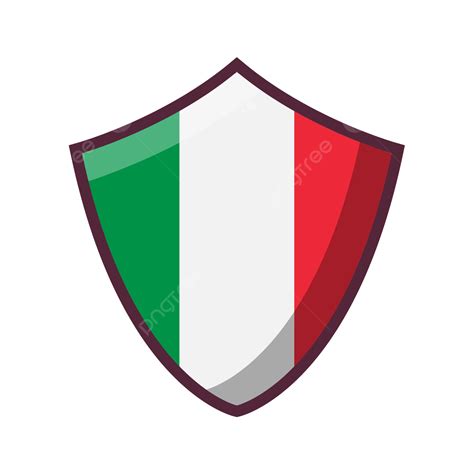 Italy Flag Clipart Png Images Italy Flag In Shield Shape Italy Flag