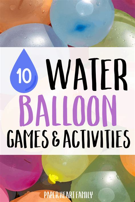 10 Awesome Water Balloon Games For Kids