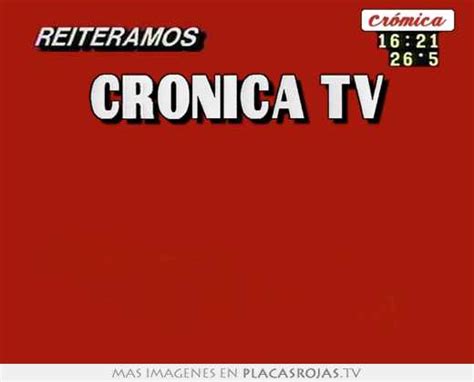 Cronica tv - Placas Rojas TV