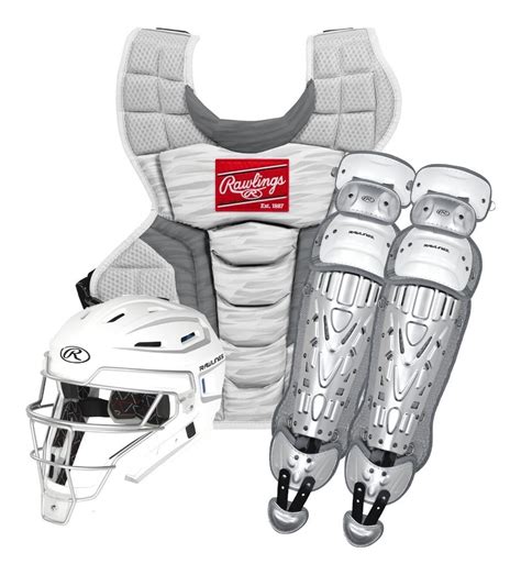 Arreos Equipo Catcher Beisbol Rawlings Velo Bgrs Adulto Env O Gratis