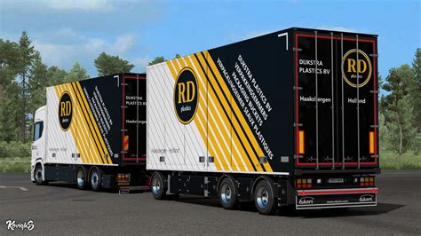 Ets Scania R S Dijkstra Plastics Skin Pack V X Euro