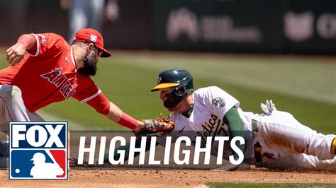 Angels Vs Athletics Highlights Mlb On Fox Bvm Sports