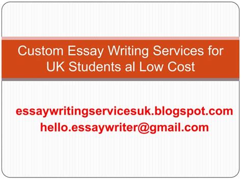 Cheap Essay Writing Service For Uk Student Business Studies Ppt