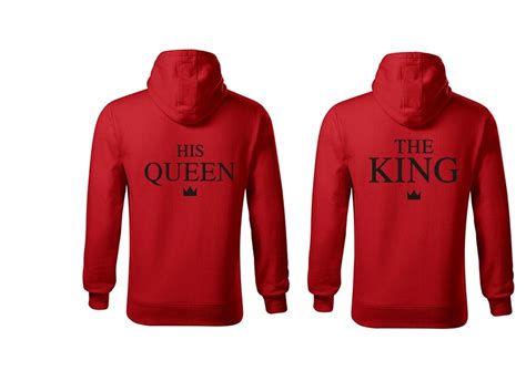 Bluzy Dla Par The King His Queen Prezent Komplet