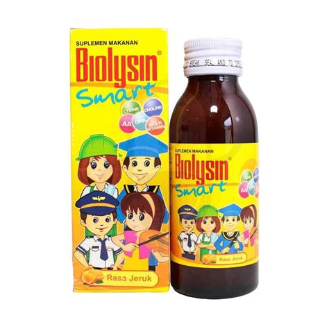 Biolysin Smart Sirup Suplemen Makan Multivitamin Ml Lazada