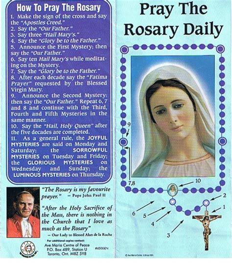 Pray The Rosary Daily