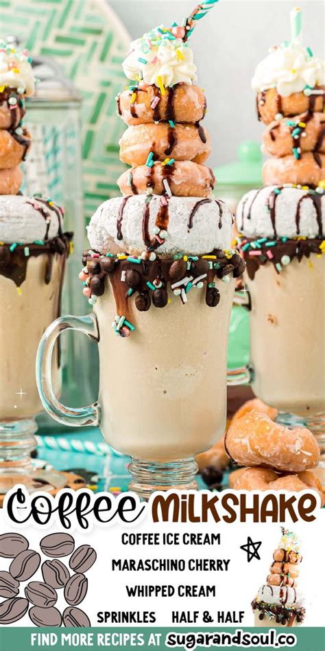 Coffee Milkshake in 2023 | Coffee milkshake, Donut flavors, Milkshake