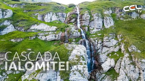 Cascada Ialomitei Din Bucegi Drona CEL Ro Cascada Bucegi Ialomita