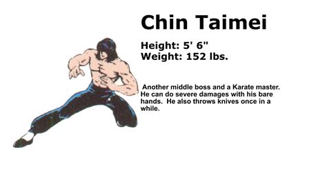 Double Dragon Chin Taimei Profile YouTube