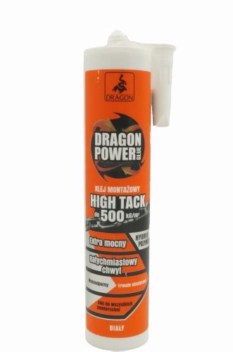 Dragon Power klej montażowy polimer hybrydowy kartusz 290ml E verto