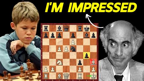 12 Year Old Magnus Carlsen S Consecutive Sacrifices