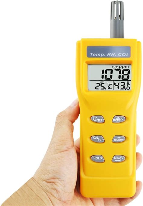 High Accuracy Co2 Meter Monitor Model Ai Co2 P1 Az 7755 Co2 Meter Model Ai Co2