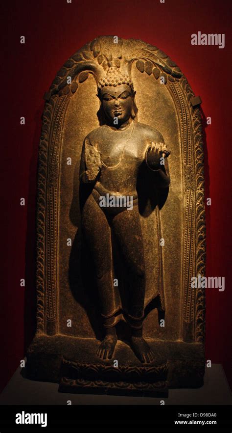 El Buda bajo el árbol de bodhi Stone Bodhgaya Bihar AD850 950 El