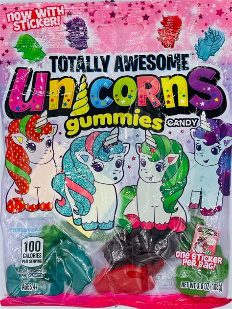 Unicorn Gummies Peg Bag Sweet Escape Candy Emporium