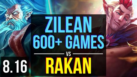 Zilean Vs Rakan Support ~ 600 Games Kda 2 2 19 ~ Korea Master ~ Patch 8 16 Youtube