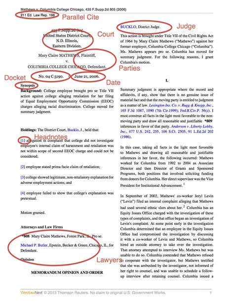 Understanding Case Citations Basic Legal Research Libguides At