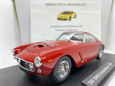 Kk Scale 180861r Ferrari 250 Gt Swb Competizione 1961 Red 118 Scale