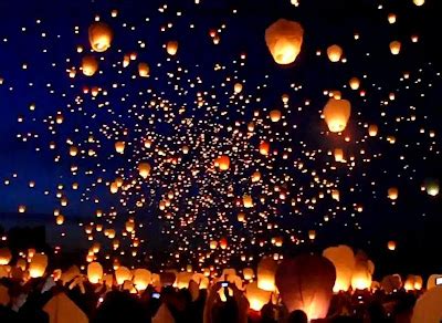 Trick Mix: Thousands of Sky Lanterns Light the Night