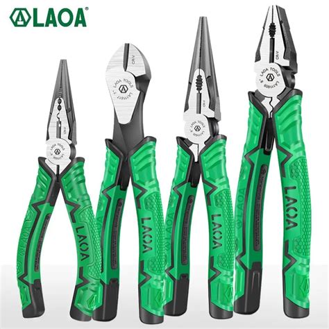 LAOA Multifunction Pliers Set CR V Fishing Pliers European Eccentric