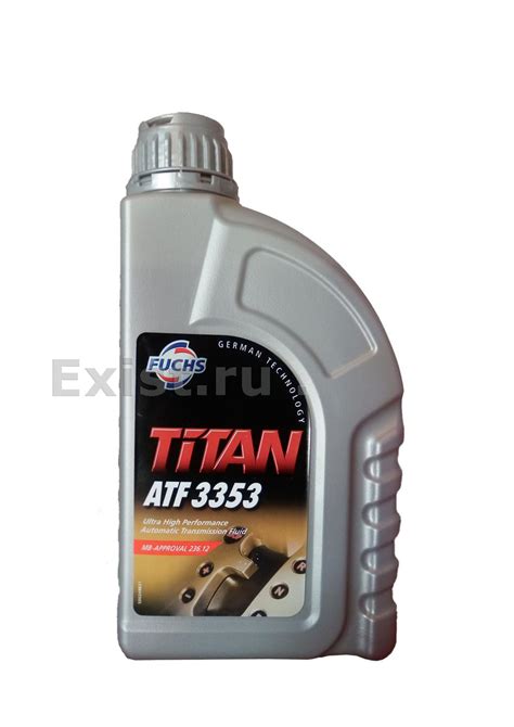 Масло трансмиссионное синтетическое "TITAN ATF 3353", 1л Fuchs ...