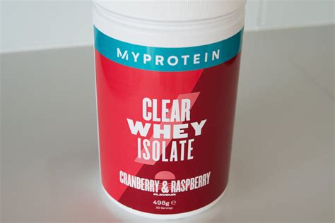 Myprotein Clear Whey Protein Review • The Sport Review