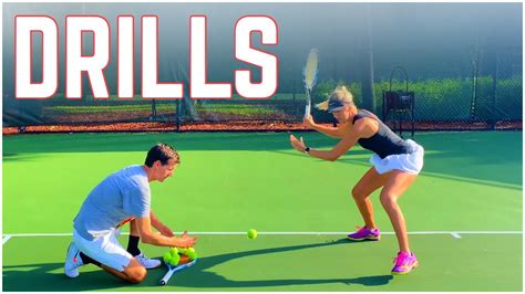 High Intensity Tennis Drills Improve Your Footwork And Racquet Head