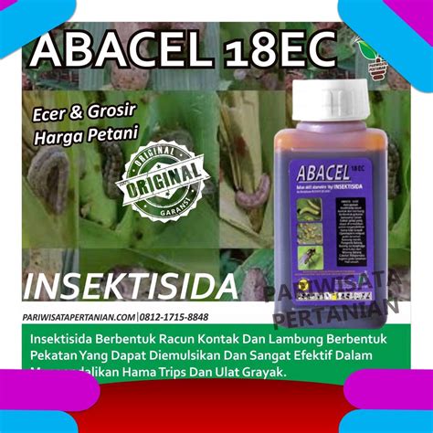 Jual Abacel 18 EC 100ML Insektisida Kontak Obat Pestisida Abamektin