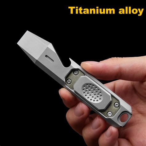 Mm Tc Titanium Alloy Crowbar Multi Function Screwdriver Push Slider