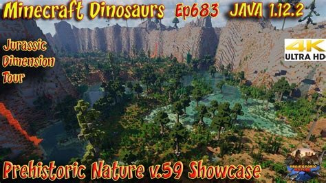 Prehistoric Nature Mod V 59 Pt3 Jurassic Dimension Showcase Minecraft