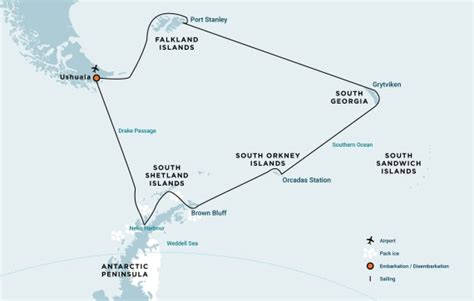 Falkland Islands South Georgia Antarctic Peninsula Hds