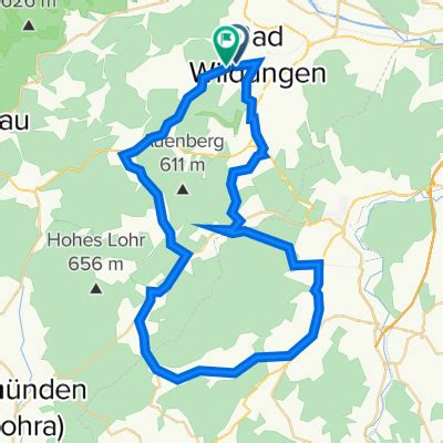 Fahrradrouten In Bad Wildungen Bikemap