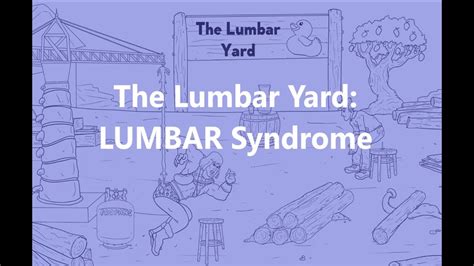 Lumbar Syndrome Youtube