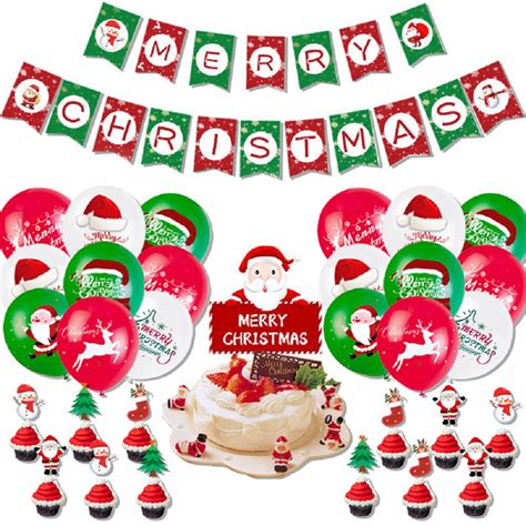 CSCHome Christmas Party Decorations, Birthday Party House Decorations ...